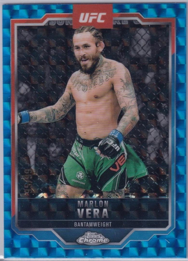 Marlon Vera [Blue Geometric Refractor] #151