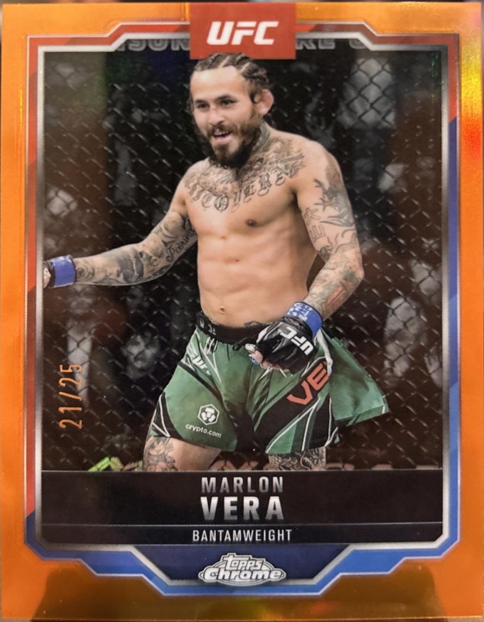 Marlon Vera [Orange Refractor] #151