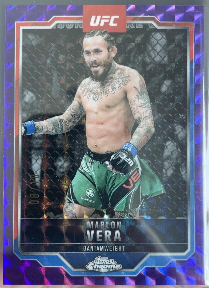 Marlon Vera [Purple Geometric Refractor] #151