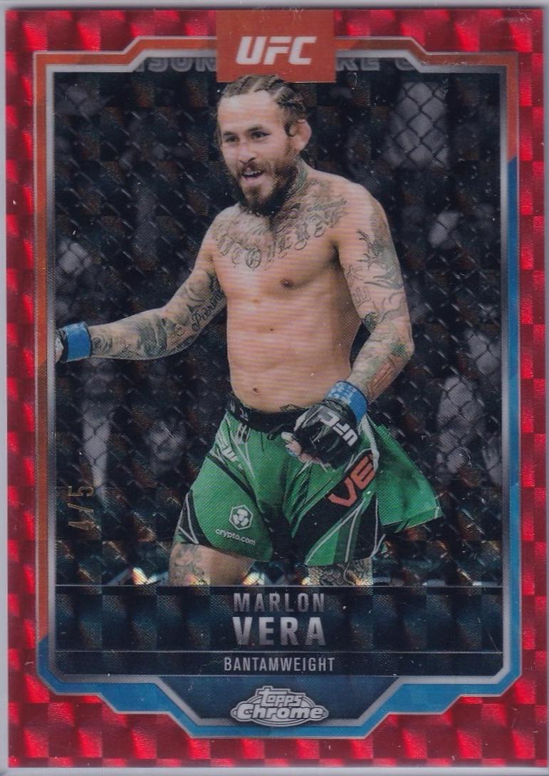 Marlon Vera [Red Geometric Refractor] #151