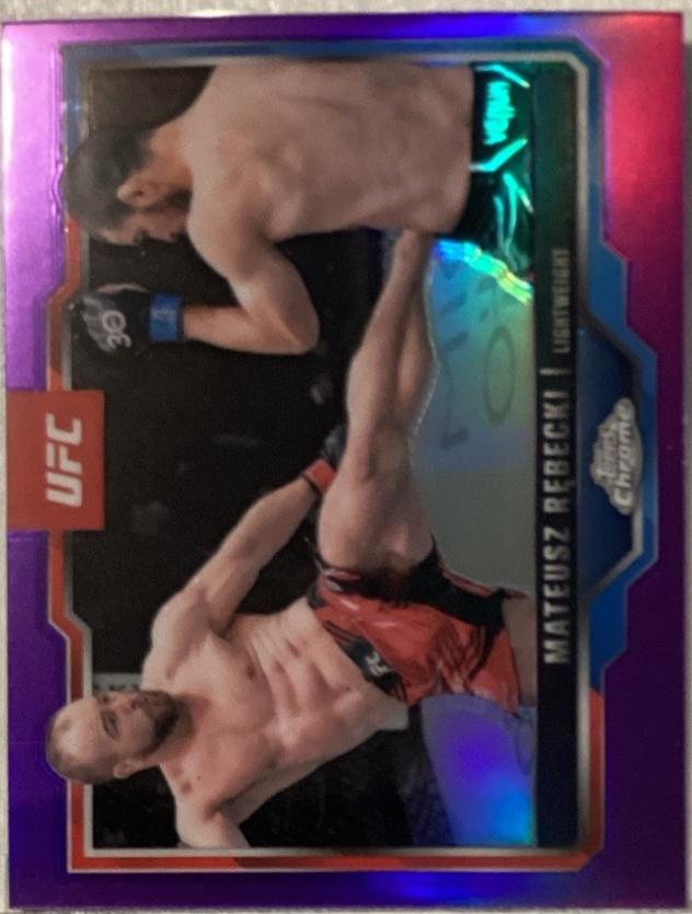 Mateusz Rębecki [Purple Refractor] #61