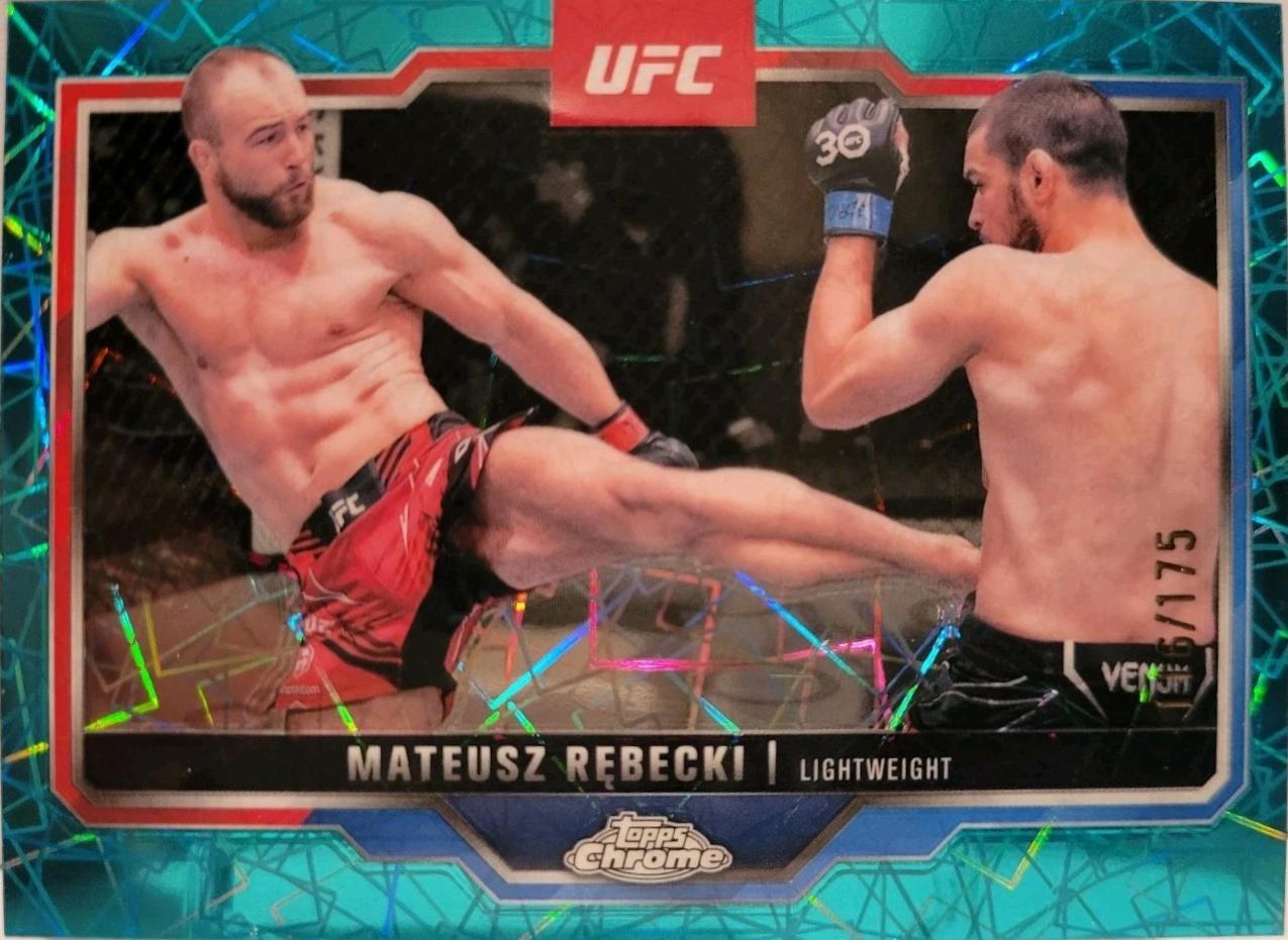Mateusz Rębecki [Teal Lazer Refractor] #61