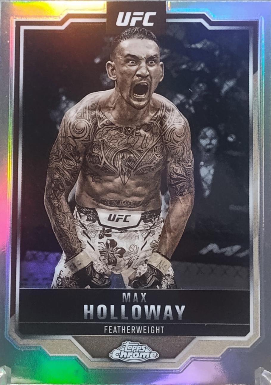 Max Holloway [Refractor] #100