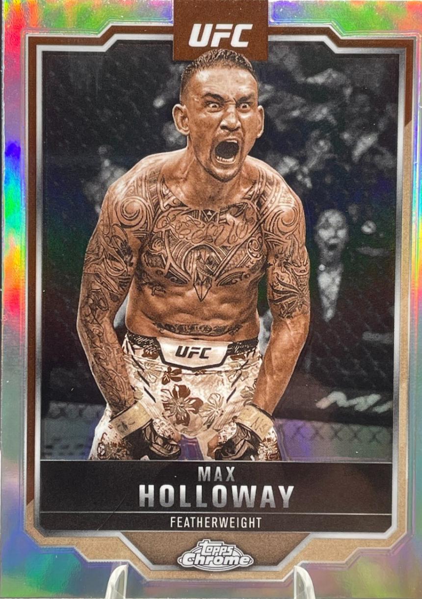 Max Holloway [Sepia Refractor] #100