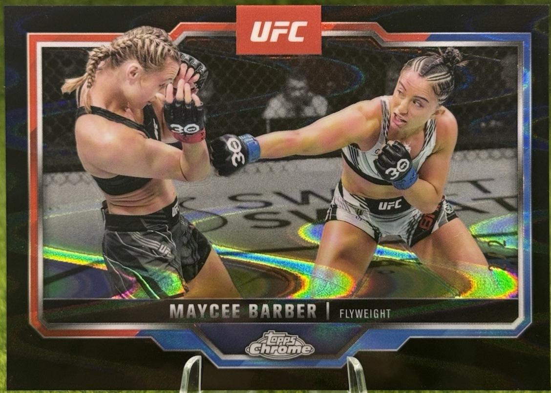 Maycee Barber [Black Geometric Refractor] #187