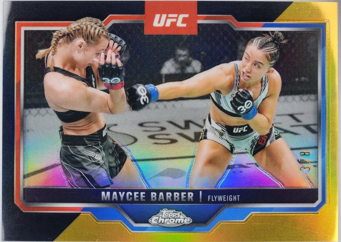 Maycee Barber [Black Gold Refractor] #187