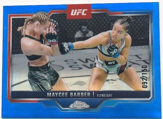 Maycee Barber [Blue Refractor] #187