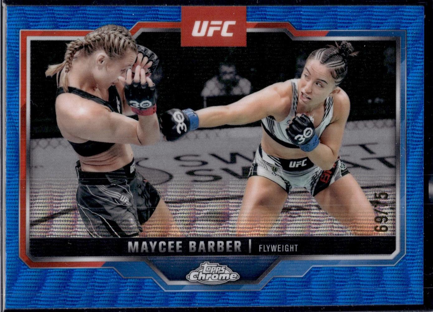 Maycee Barber [Blue Wave Refractor] #187
