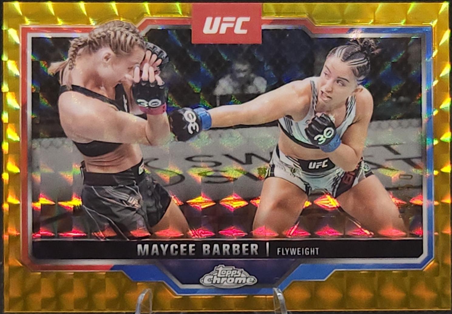 Maycee Barber [Gold Geometric Refractor] #187