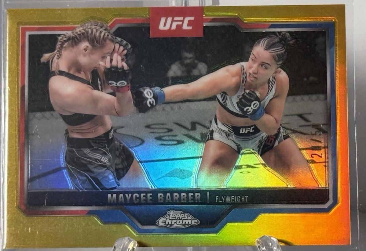 Maycee Barber [Gold Refractor] #187