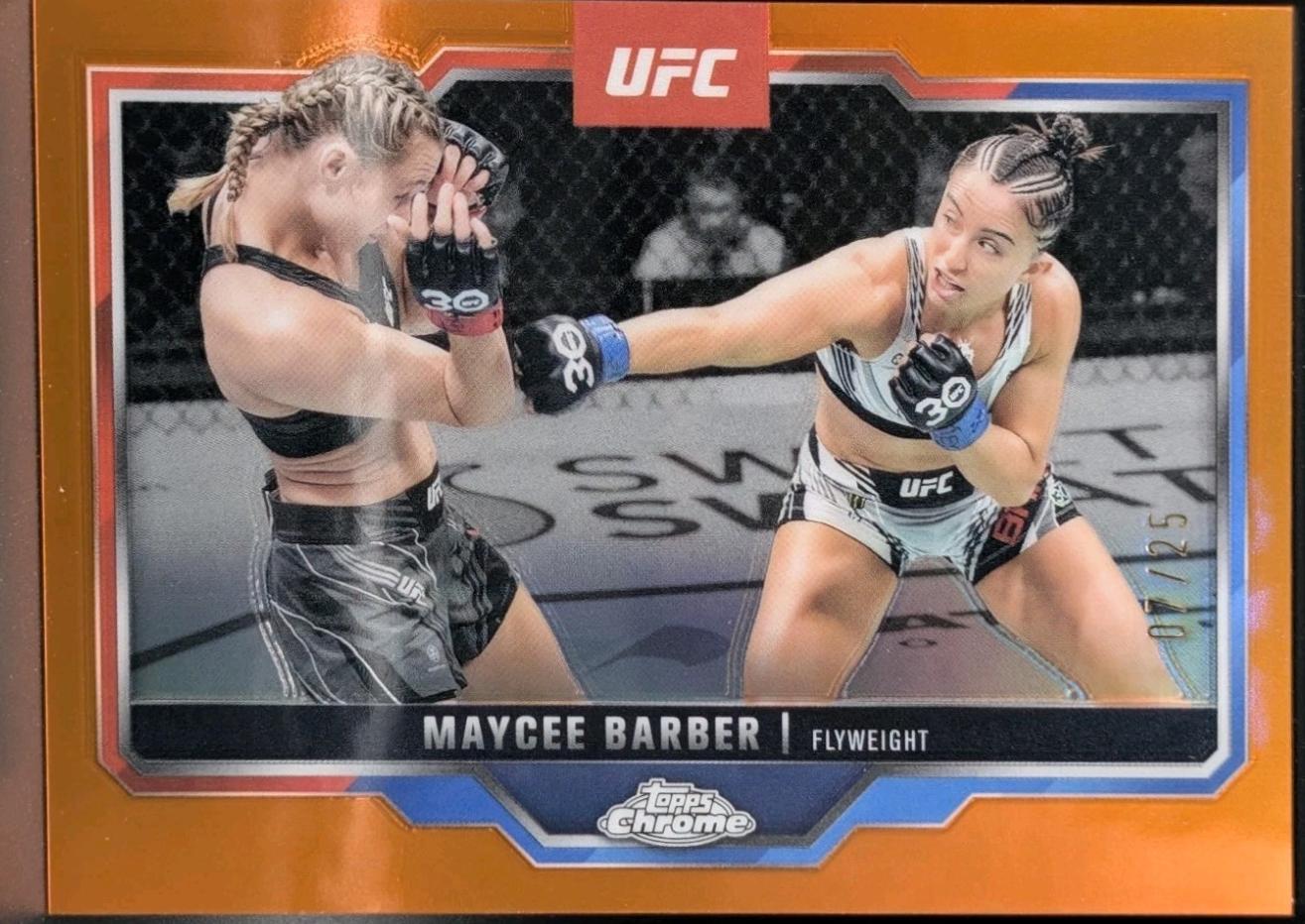 Maycee Barber [Orange Refractor] #187
