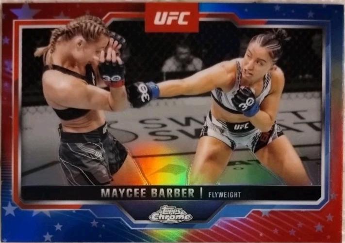 Maycee Barber [Red Blue Refractor] #187