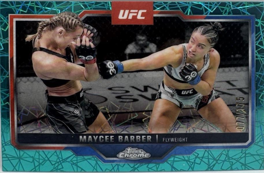 Maycee Barber [Teal Lazer Refractor] #187