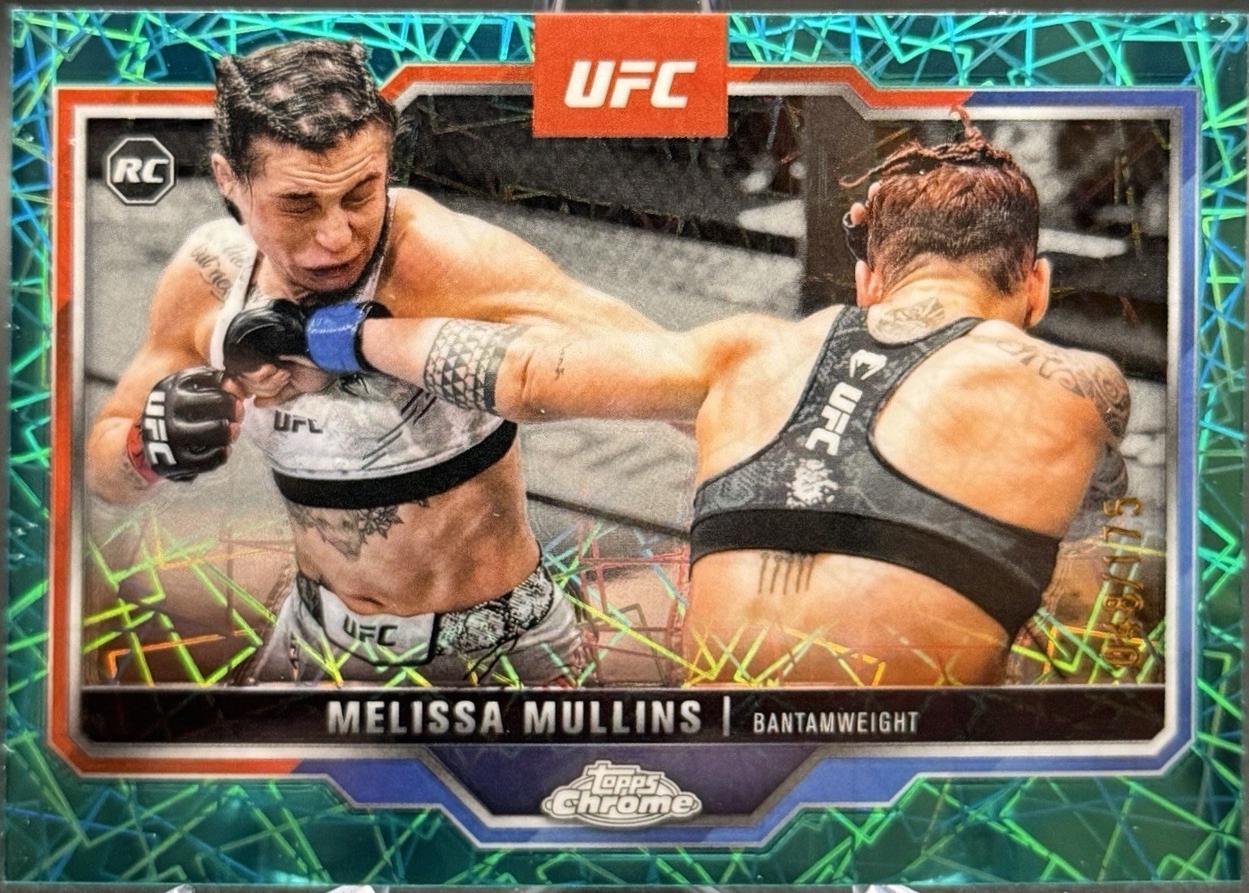 Melissa Mullins [Teal Lazer Refractor] #197
