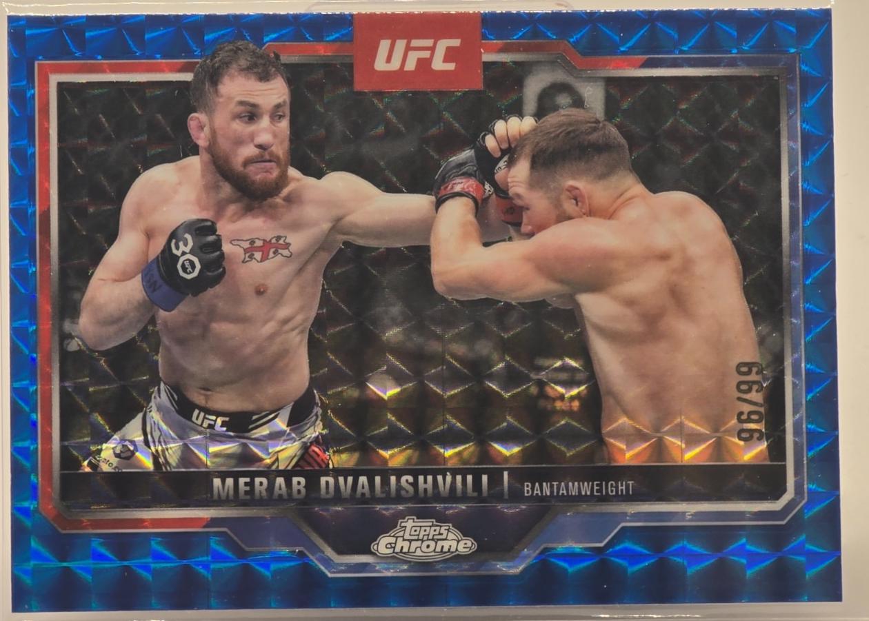 Merab Dvalishvili [Blue Geometric Refractor] #118
