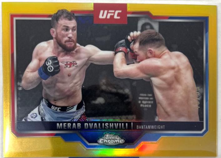 Merab Dvalishvili [Gold Refractor] #118