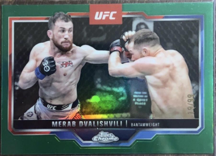 Merab Dvalishvili [Green Refractor] #118