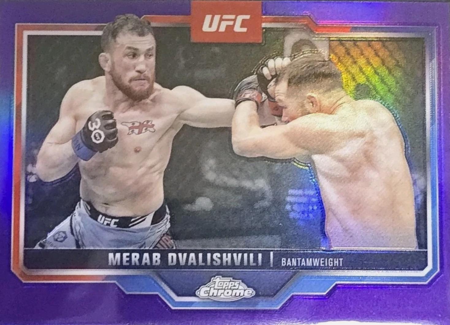 Merab Dvalishvili [Purple Refractor] #118