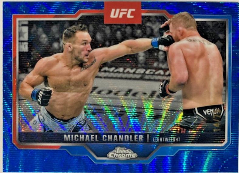 Michael Chandler [Blue Wave Refractor] #143