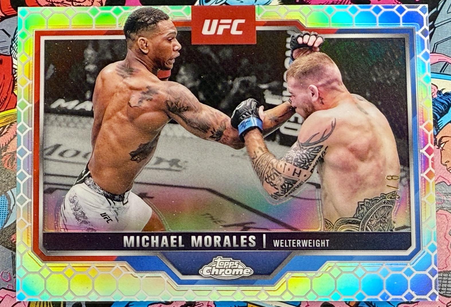 Michael Morales [Black Gold Refractor] #127