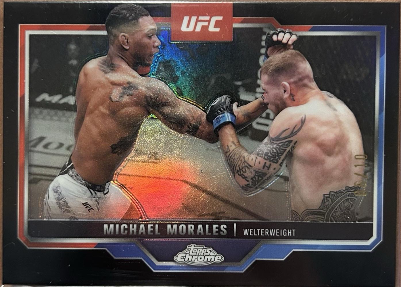 Michael Morales [Black Refractor] #127