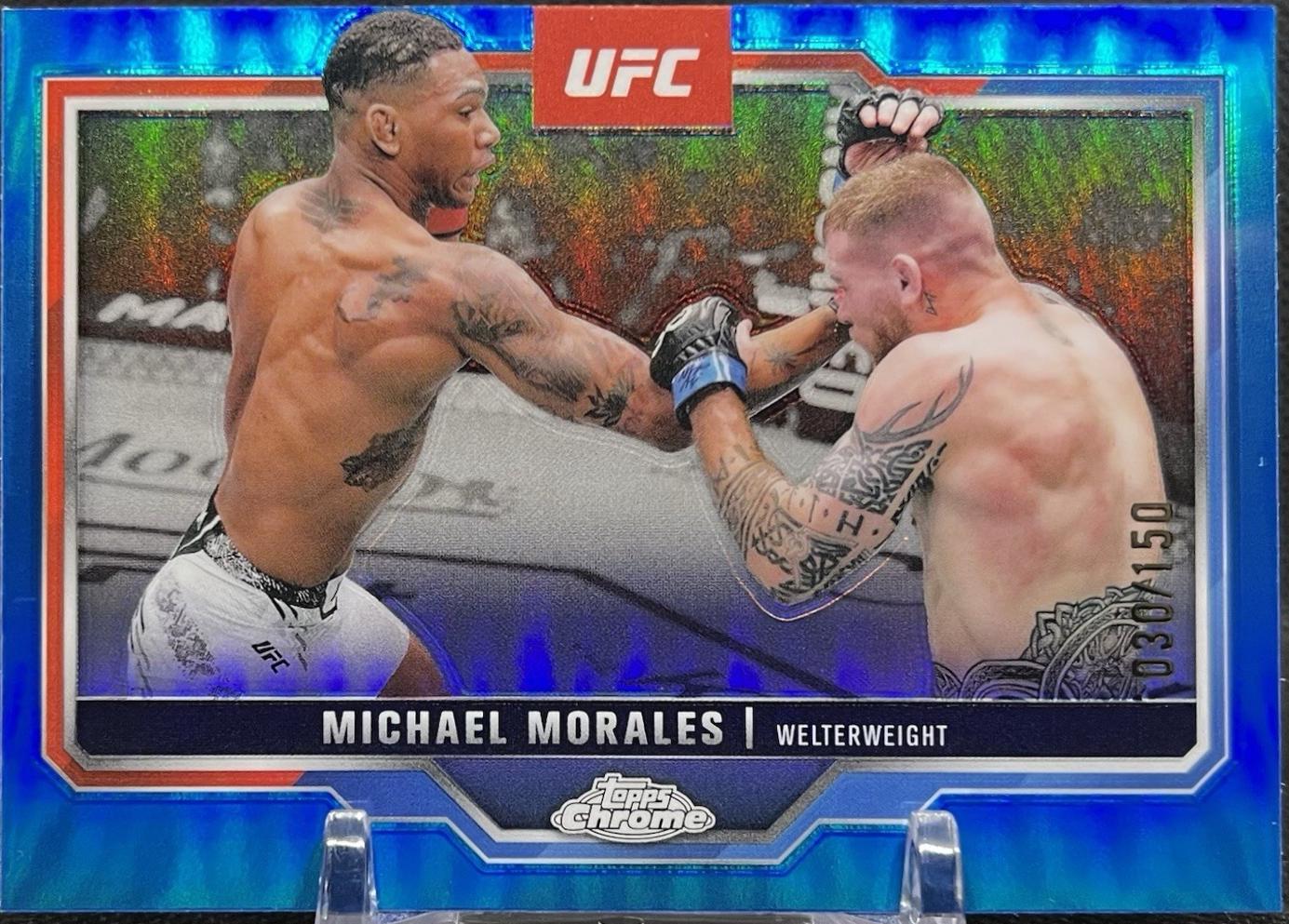 Michael Morales [Blue Refractor] #127