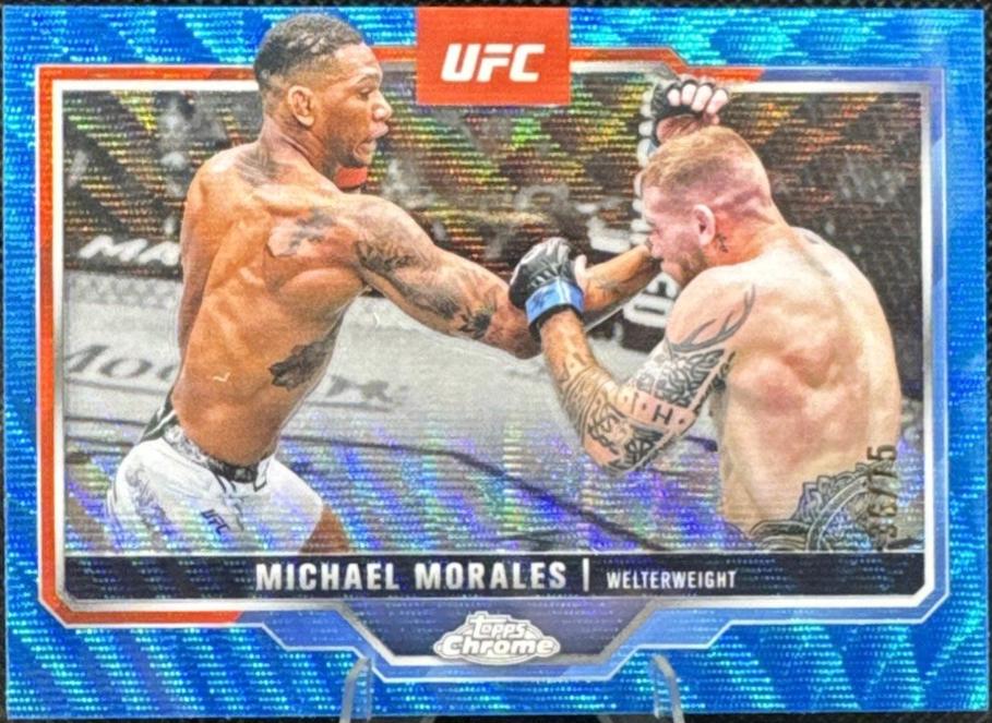 Michael Morales [Blue Wave Refractor] #127