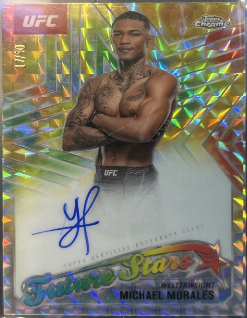 Michael Morales [Gold Geometric Refractor] #127