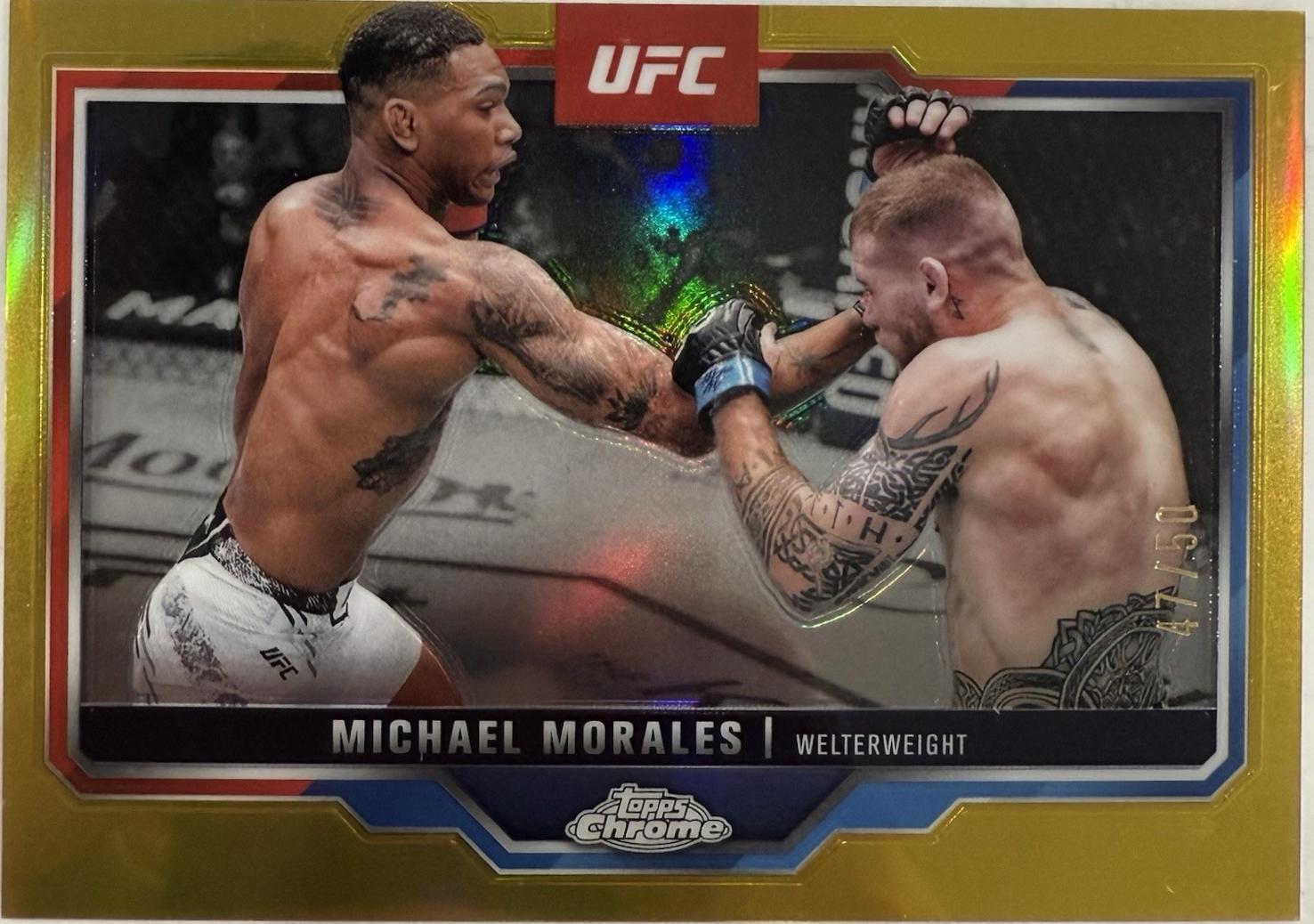 Michael Morales [Gold Refractor] #127