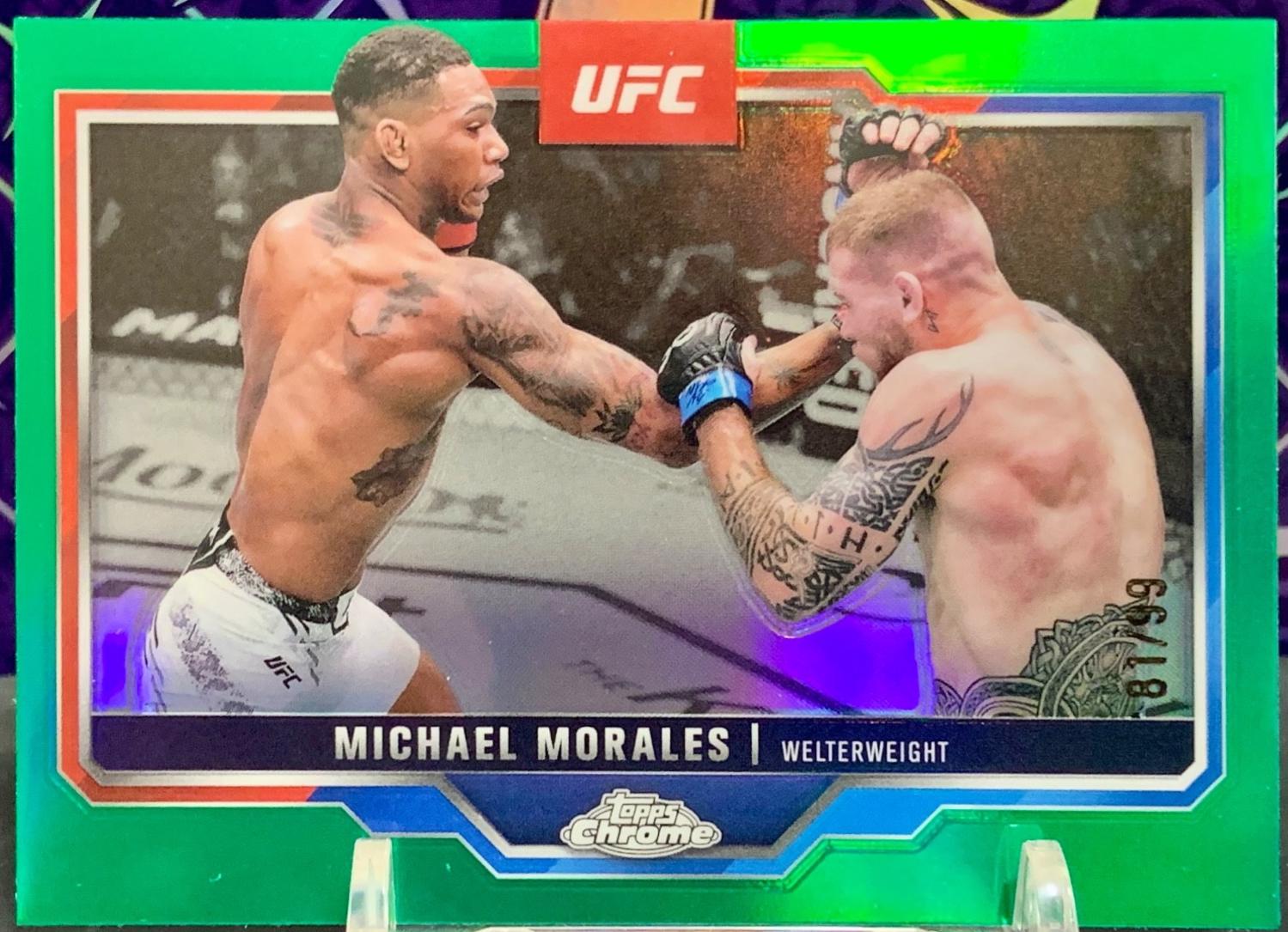 Michael Morales [Green Refractor] #127