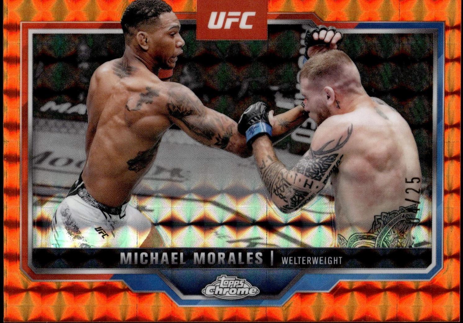 Michael Morales [Orange Geometric Refractor] #127