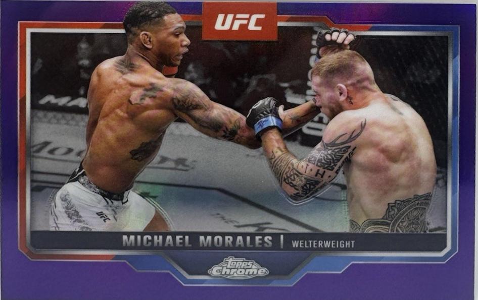 Michael Morales [Purple Refractor] #127
