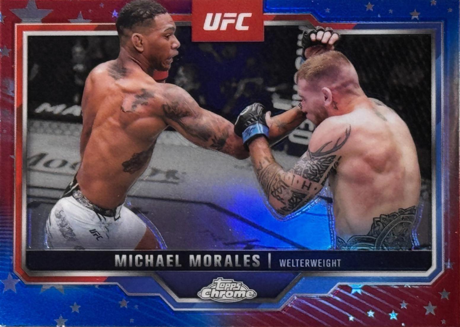 Michael Morales [Red Blue Refractor] #127