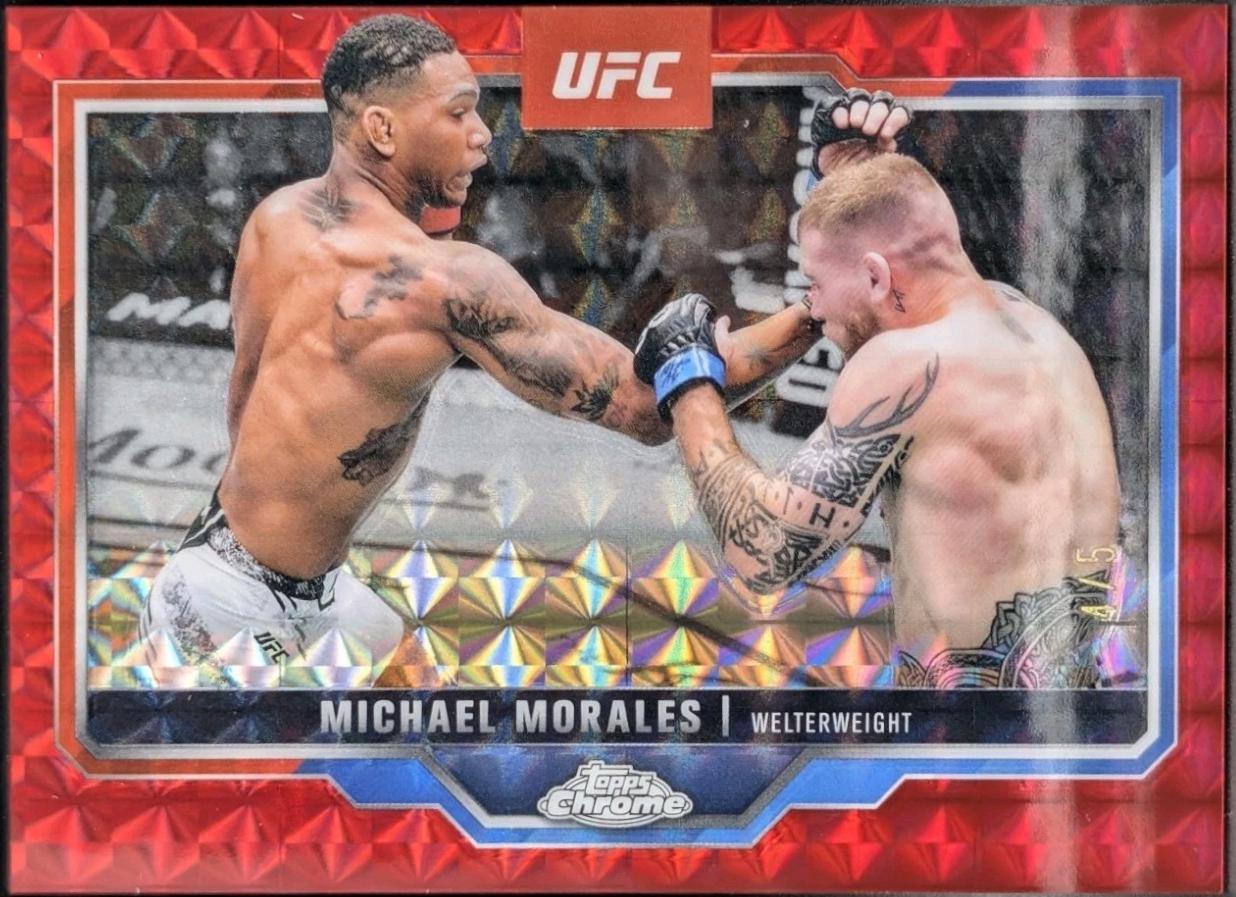 Michael Morales [Red Geometric Refractor] #127