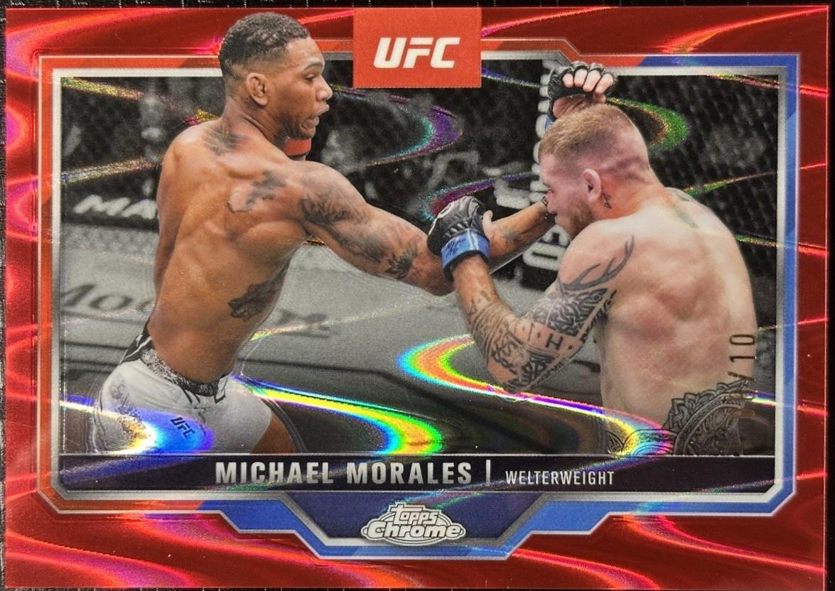Michael Morales [Red Refractor] #127