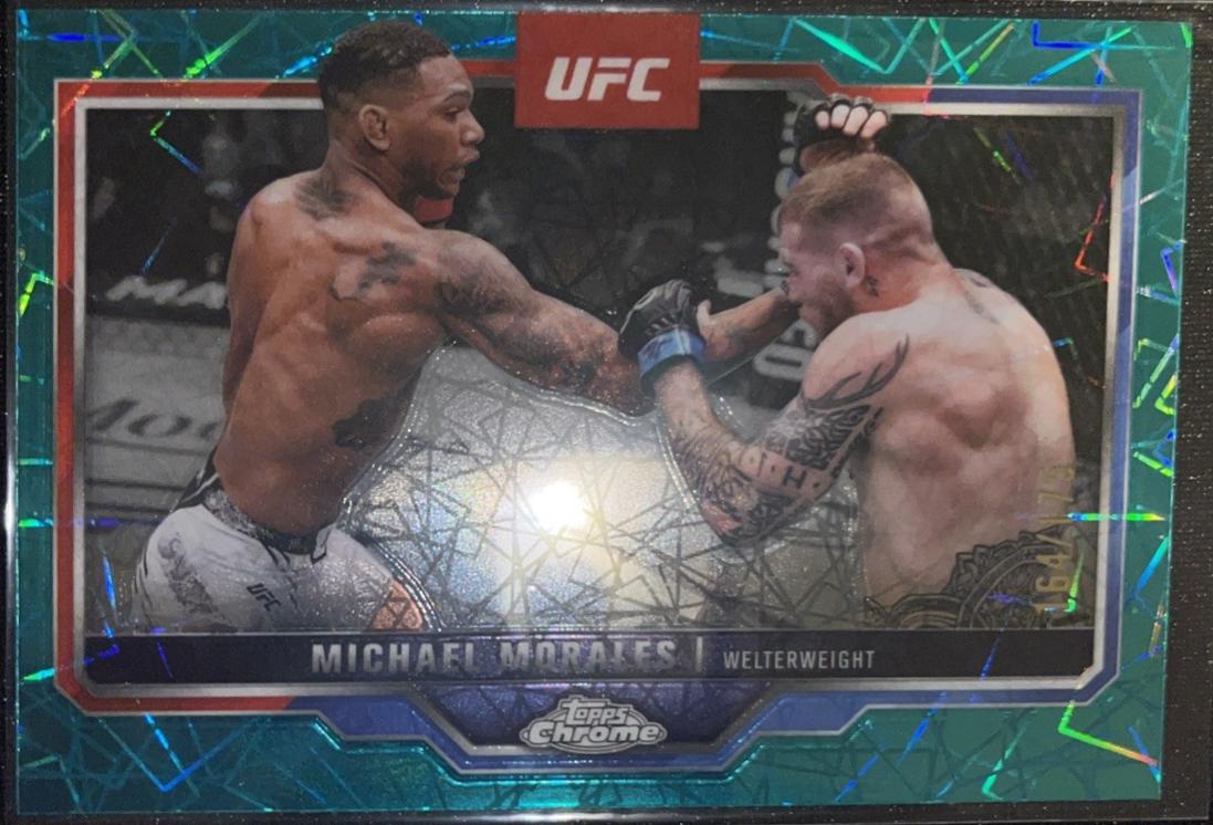 Michael Morales [Teal Lazer Refractor] #127