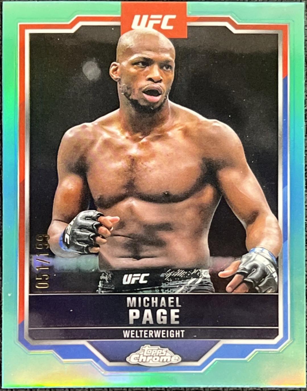 Michael Page [Aqua Refractor] #167