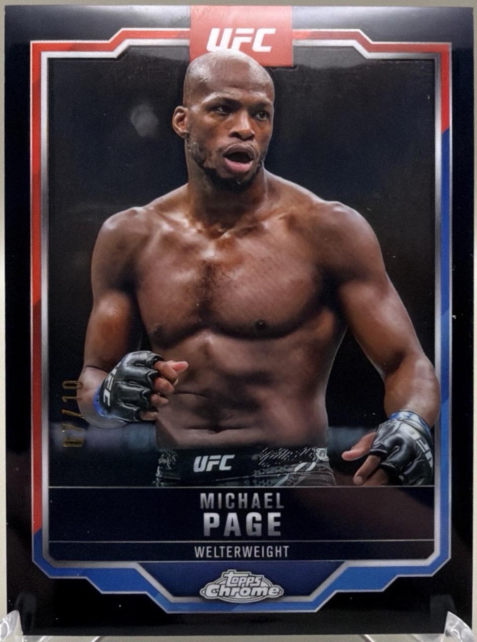 Michael Page [Black Refractor] #167