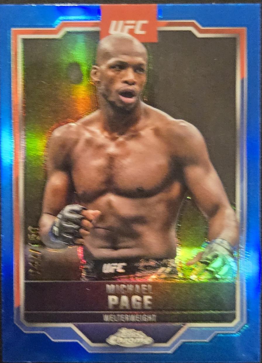 Michael Page [Blue Refractor] #167