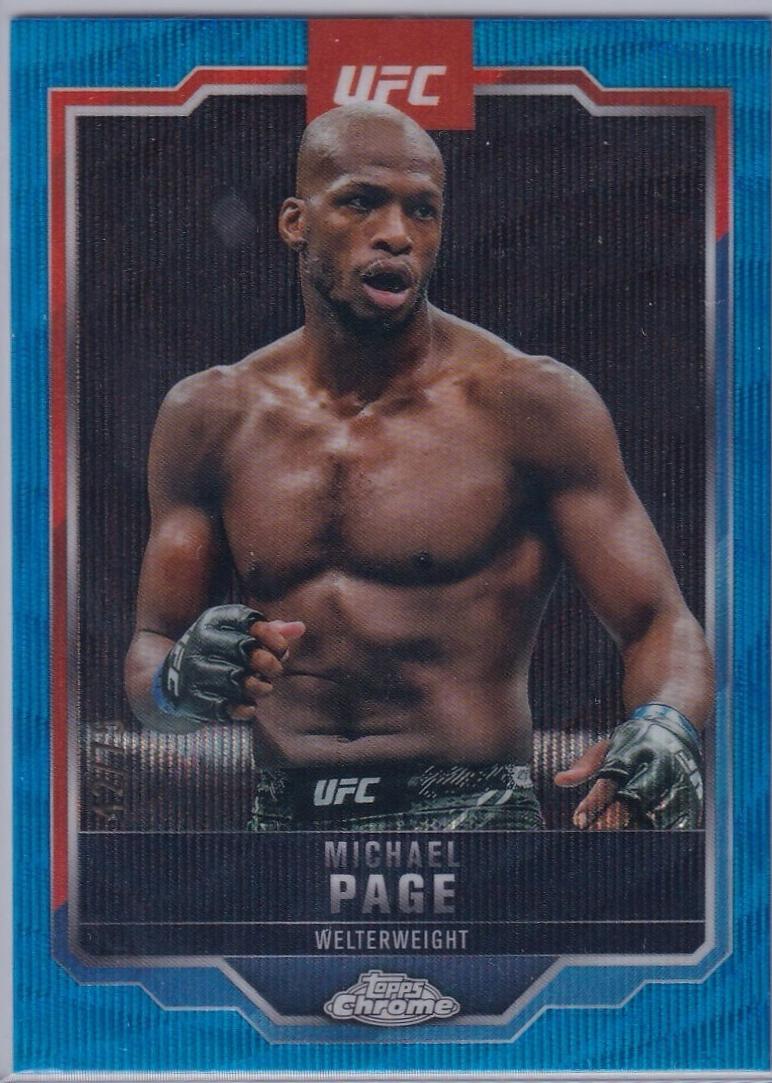 Michael Page [Blue Wave Refractor] #167
