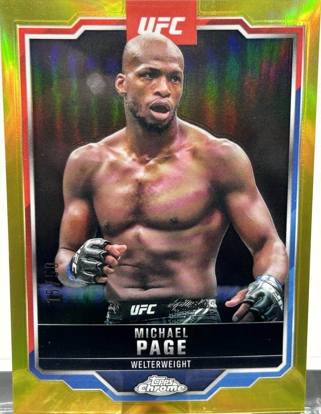 Michael Page [Gold Refractor] #167