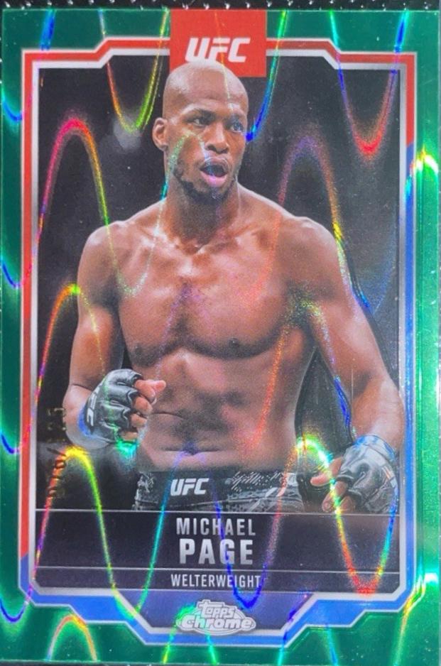 Michael Page [Green Refractor] #167