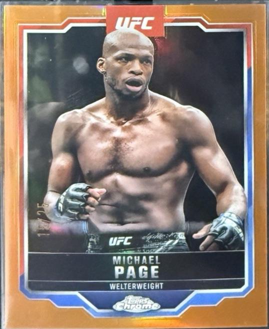 Michael Page [Orange Refractor] #167
