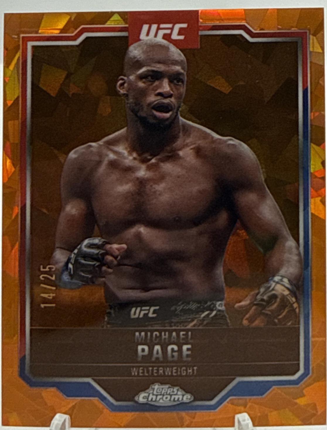 Michael Page [Orange Sapphire] #167