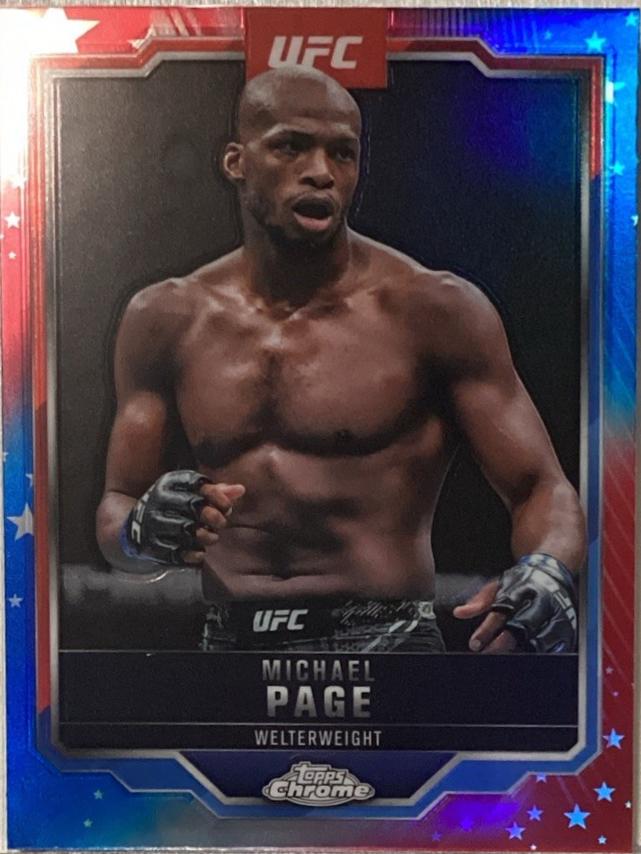 Michael Page [Red Blue Refractor] #167