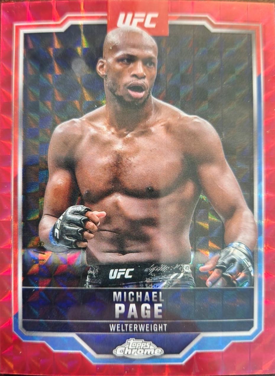 Michael Page [Red Geometric Refractor] #167