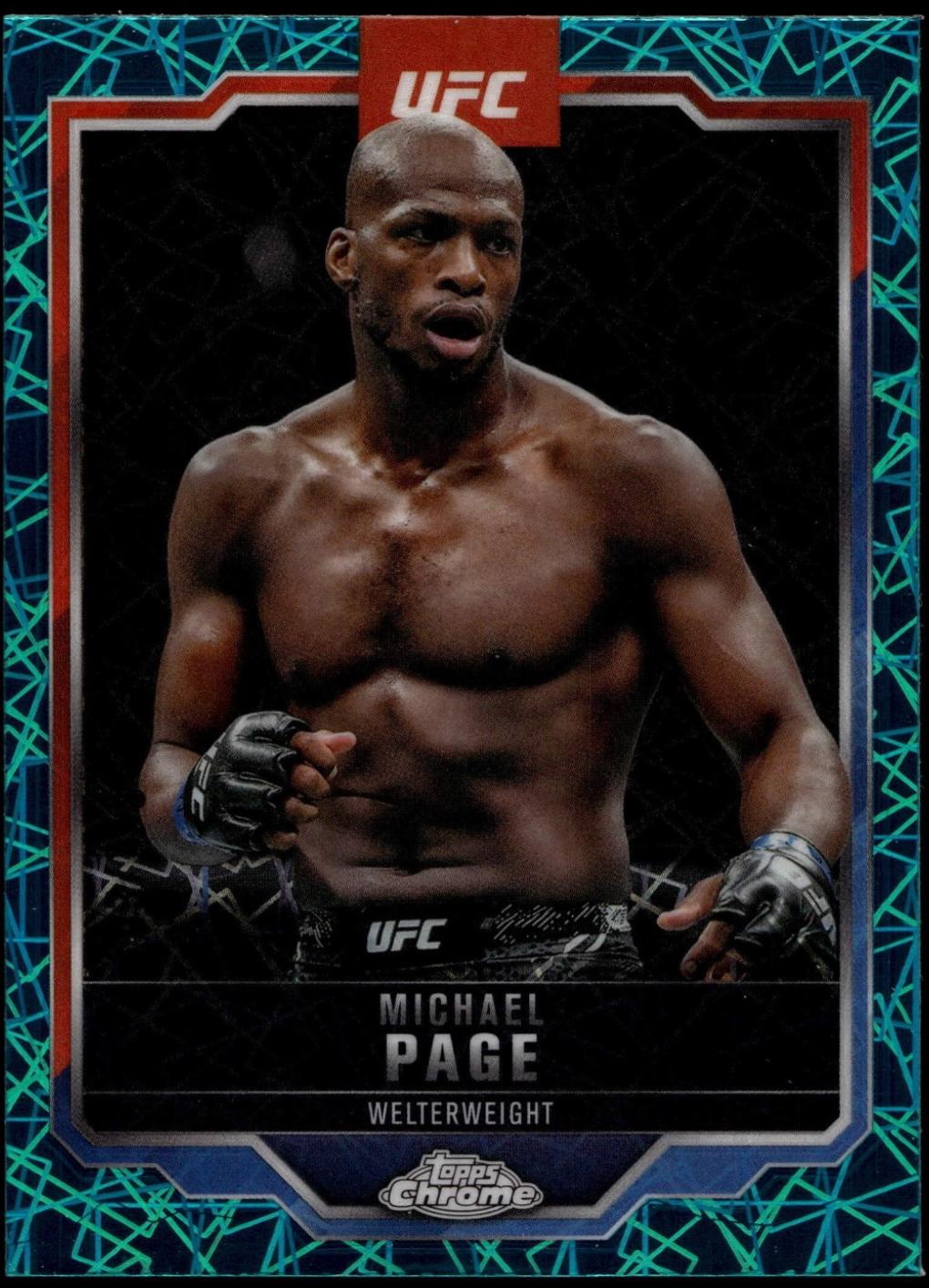 Michael Page [Teal Lazer Refractor] #167