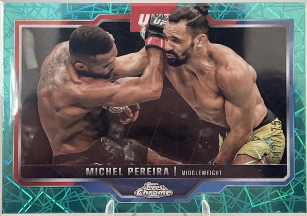 Michel Pereira [Teal Lazer Refractor] #160