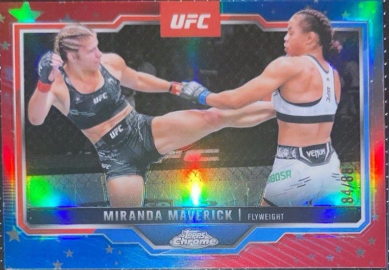 Miranda Maverick [Red White Blue Refractor] #5