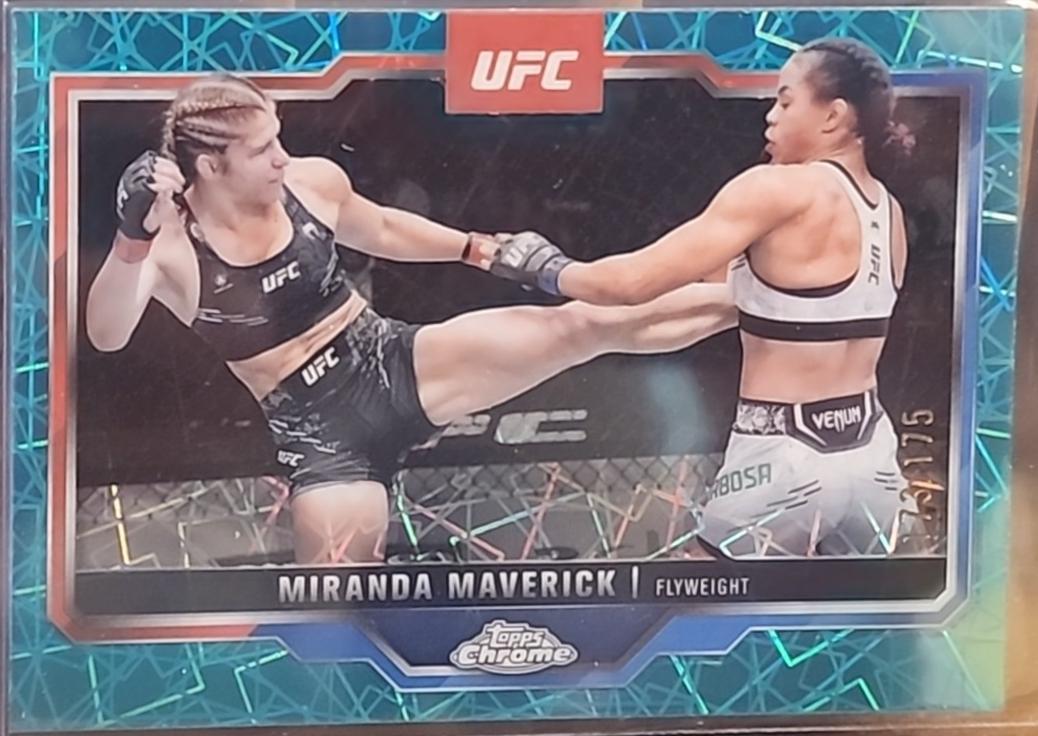 Miranda Maverick [Teal Lazer Refractor] #5